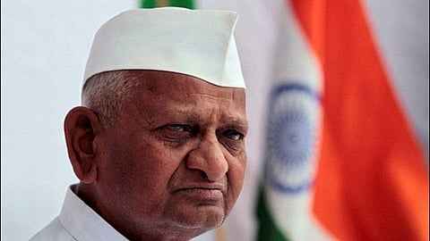 In this file photo, social activist Anna Hazare. (PTI)
