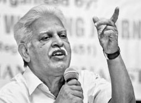 Varavara Rao Terms Elections a Sham, Urges Boycott