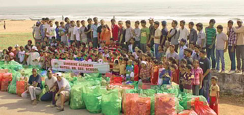 Bracing for the Big Beach Cleanup