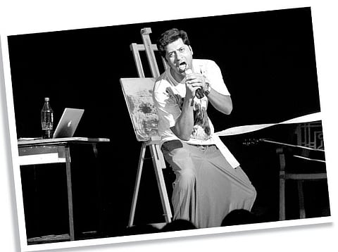 From Freezing on stage to conquering it