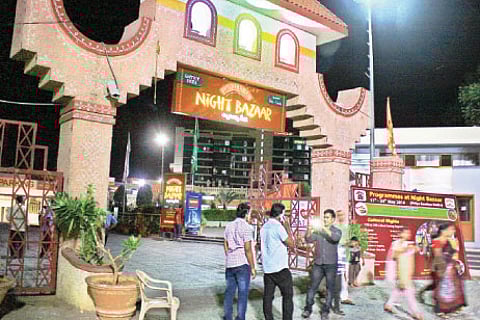 Night Bazaar Turns Sleepy