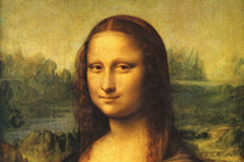 Is there a Mona Lisa painting in 3D?
