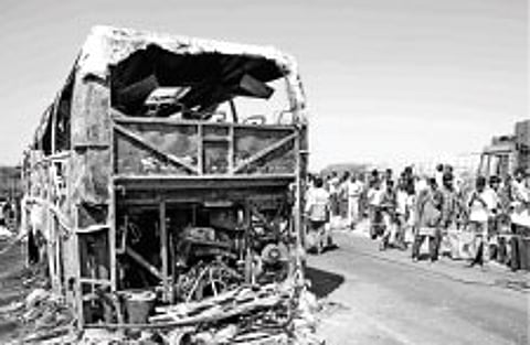 Palem Inferno: CID Blames Volvo Bus Design for Mishap
