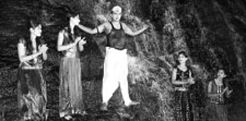 Amateurs Stage Play at Exotic Locale