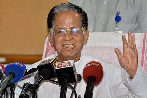 In this file photo, Assam Chief Minister Tarun Gogoi. (PTI)