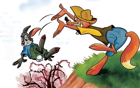 Br'er Rabbit and the Tar Baby