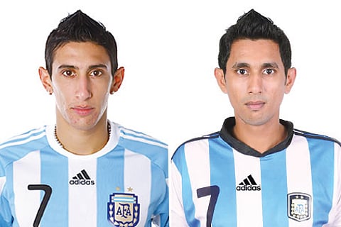 Di Maria’s lookalike draws attention