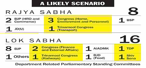 Parliamentary Standing Committee Pie: Government Plots a Sliver for Congress