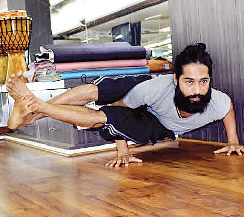 Ashtavakrasana: Challenge Pose