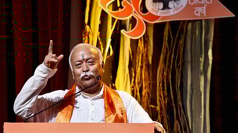 RSS chief Mohan Bhagwat.