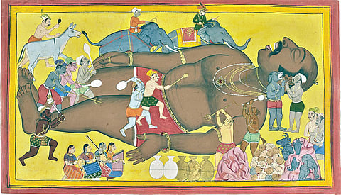 Why Kumbhakarna Slept So Much