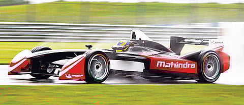 Energy Management Lesson for Karun in Formula E Test