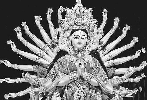 When Ma Durga Comes Home...