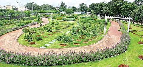 Herbal Garden at Necklace Road Ready for Inauguration