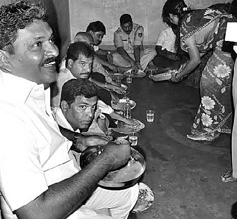 Upper Caste People Have Lunch at Dalit’s House