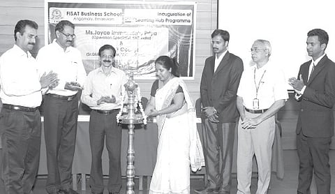 SAP Learning Hub Launched at Fisat