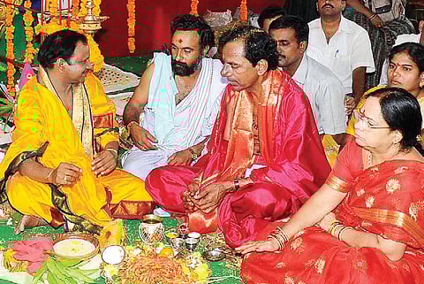 KCR's Tryst with Goddess