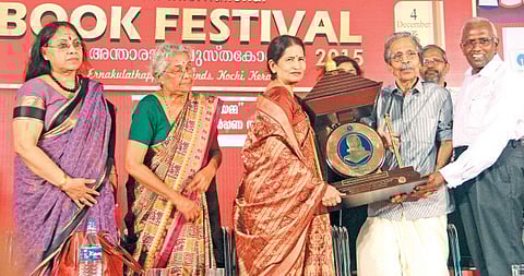 Balamani Amma Award Presented to M Achuthan