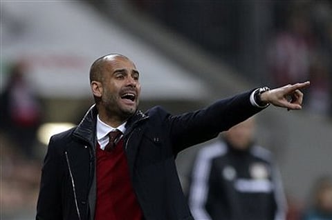 Pep Guardiola's City will travel to the Spanish capital for the first leg (File|AP)