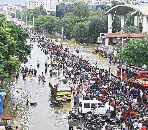 OMR Struggles to Stay Afloat, IT Companies Declare Holiday