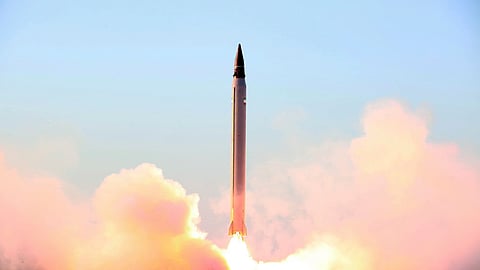 File image of an Iranian missile used for representational purpose only.