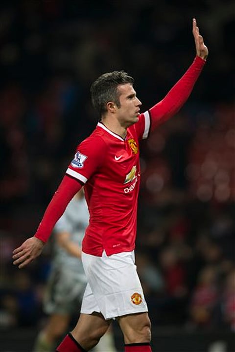 Robin Van Persie Symbolises Lame Man United