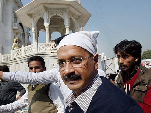 In this file photo, Delhi Chief Minister Arvind Kejriwal. (PTI)