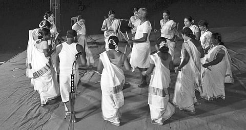 Women Kolkali Team Makes Strides in Male Bastion