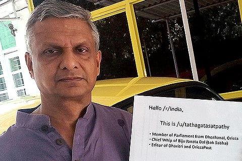 BJD MP Tathagata Satpathy Tells How to Score Weed "Legally"