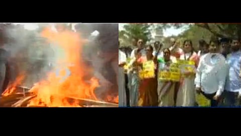 Massive Protests Over DK Ravi's Death Engulf Karnataka