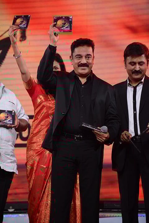 Kamal App-loads Uthama Villain Audio