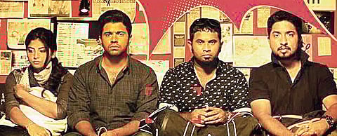 Shaan and Vineeth Shine in Oru Vaddakkan Selfie