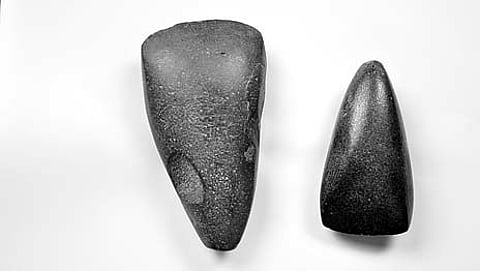 Neolithic Weapons Recovered from the Chalakkudy River Basin