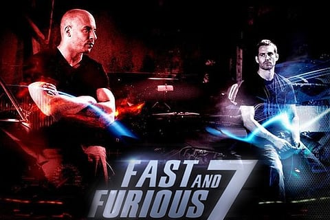 Vin Diesel and Paul Walker on the Fast and Furious Movie Poster | File Photo