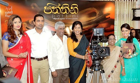 Left to Right. Aruni Rajapakse, Uddika Premaratna , Sunil Ariyaratne, Veena Jayakodi, Milina Sumathipala and Pooja Umashankar