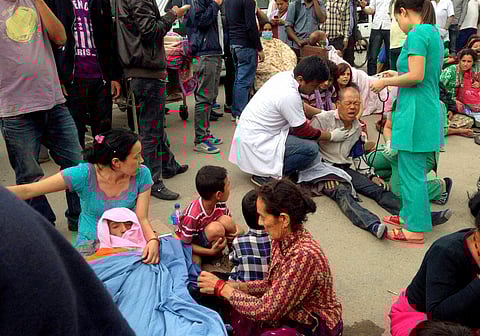 Massive Quake Wreaks Havoc in Nepal, Shakes India