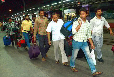 130 Keralites Land in Kochi from Yemen