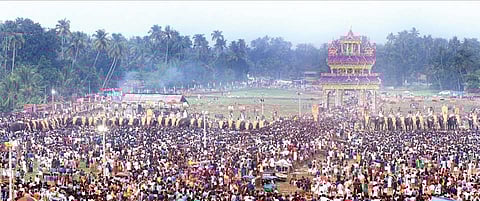 Arattupuzha Pooram Ends