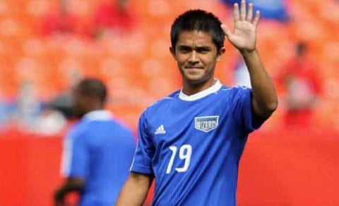 Chhetri Becomes First Indian to Score 50 International Goals