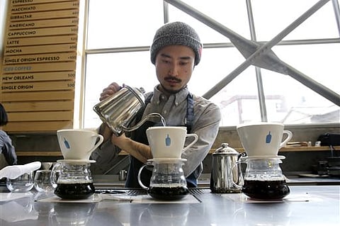 Artsy Coffee Chain Blue Bottle Brews Long Queues in Tokyo