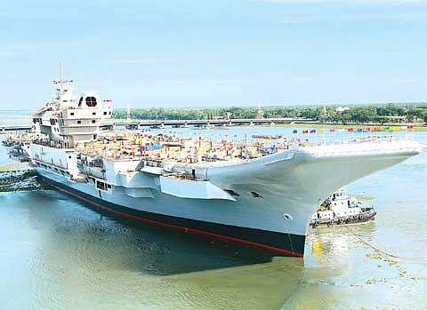 INS Vikrant Ready to Float out