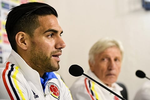Colombia's national football team forward Radamel Falcao Garcia. |AFP