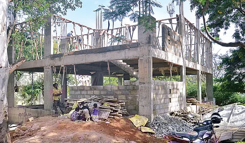 BBMP Builds Library Inside Park in Kumaraswamy Layout