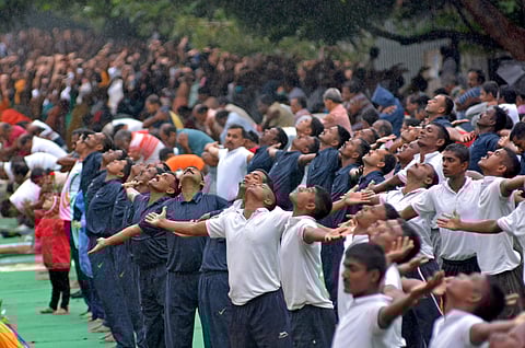 Thousands Participate in Yoga Programmes