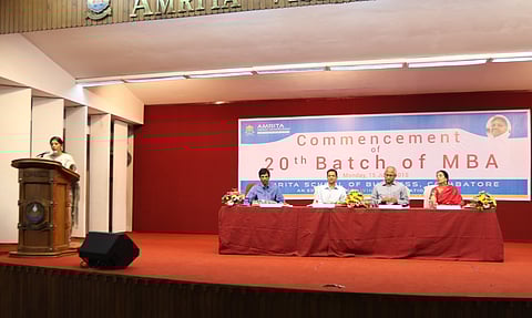 20th MBA Batch Starts at Biz School