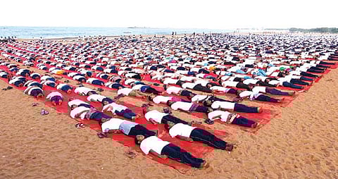 'Yoga Will be Promoted through Ayurveda Dispensaries'