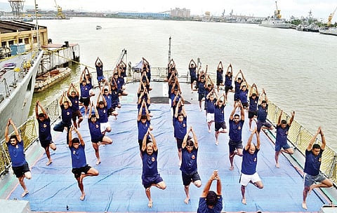 Yoga Unites Mind, Body, Soul: RINL Director
