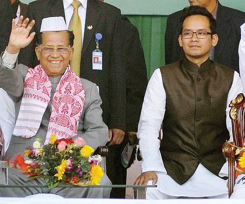 Son Gets in Assam Chief Minister Gogoi's Eye