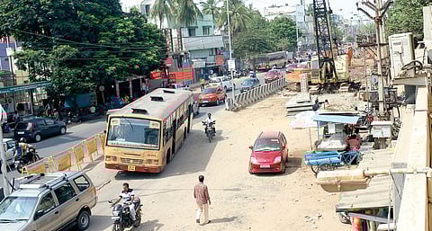 Delay in Stormwater Drain work on Taramani Link Rd Troubles Residents