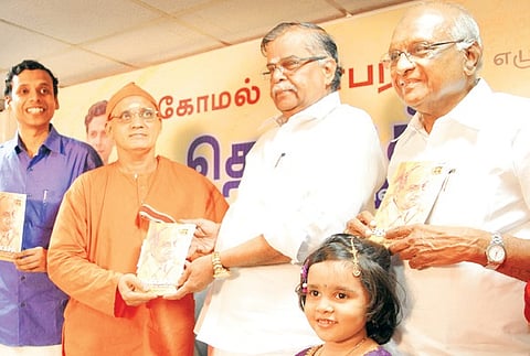 Thenkachi Swaminathan's Voice in a Book